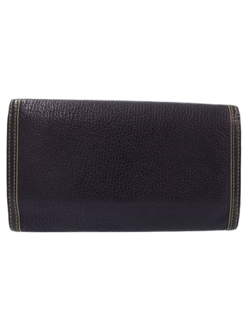 Louis Vuitton Tresor fold Long Porte Wallet Tri International Black